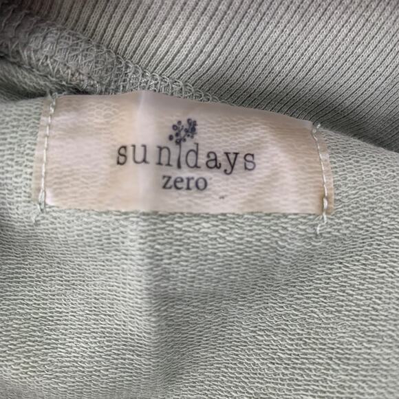 2/$30 SUNDAYS NYC Mini Skirt Size 0 NEW Green Soft Athleisure Drawstring - Picture 4 of 8